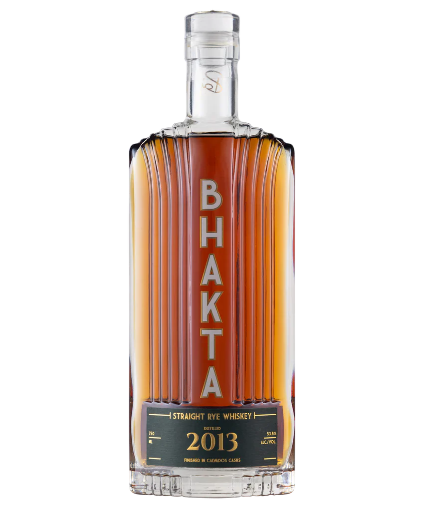 2013 Bhakta Spirits Finished in Calvados Casks Straight Rye Whiskey 750ml