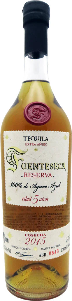 2015 Fuenteseca Edad 5 Anos Reserva Extra Anejo Tequila 750ml