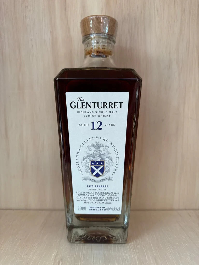 2023 Glenturret Release 12 Years Old Highland Single Malt Scotch Whisky 750ml