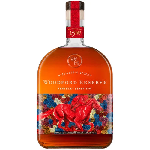 2024 Woodford Reserve Kentucky Derby 150th Edition Straight Bourbon Whiskey 1Lt