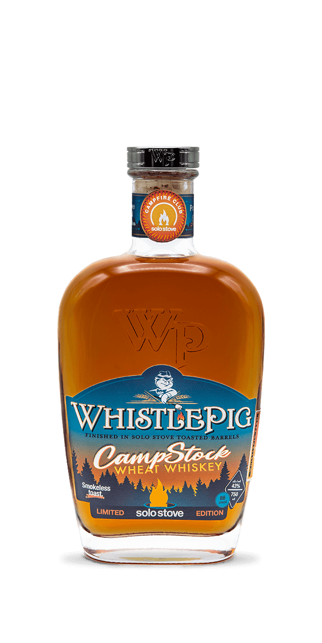 Whistlepig Limited Edition Campstock Finished In Solo Stove Tosted Barrels Wheat Whiskey 750ml