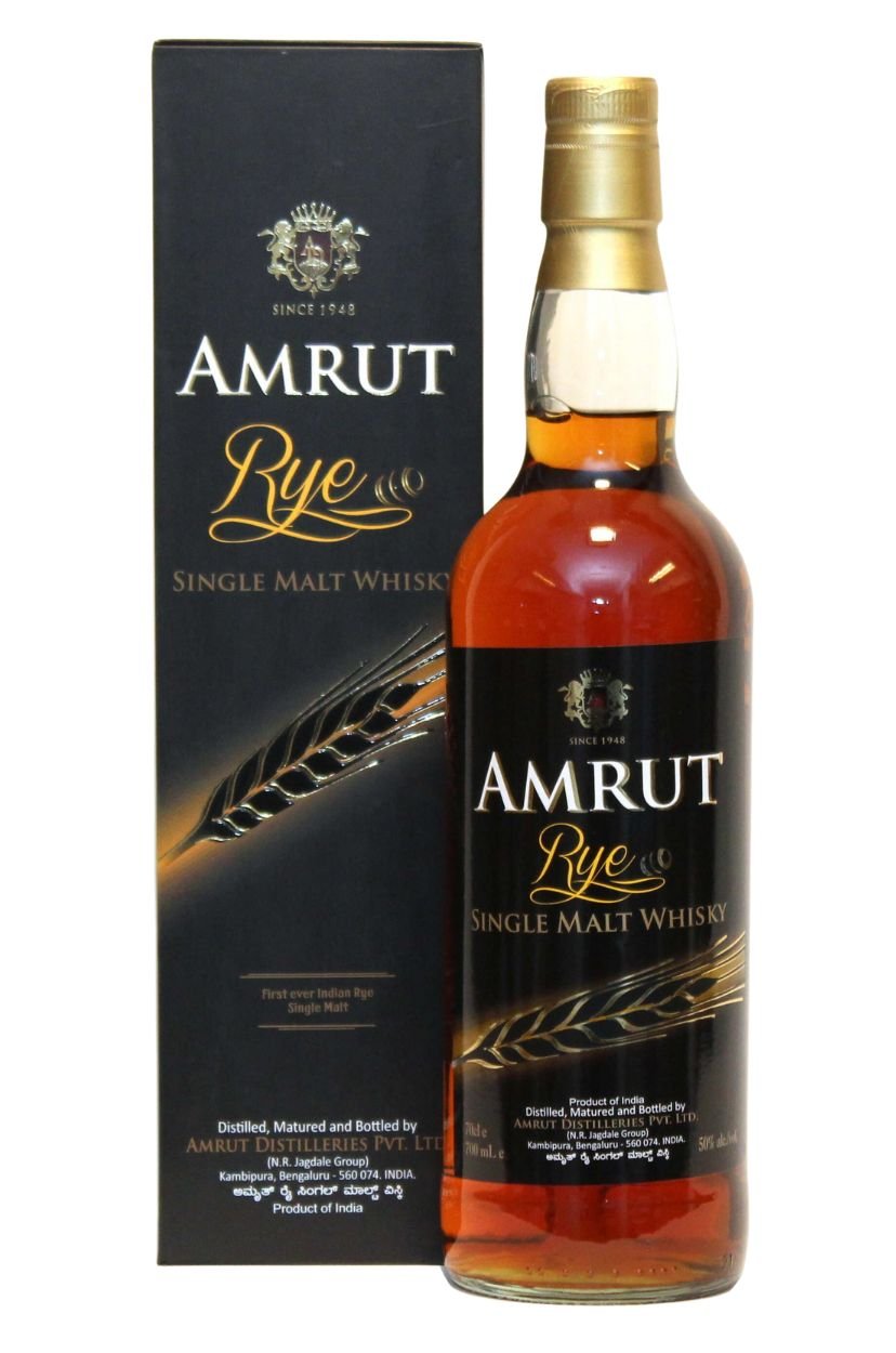 Amrut Rye Second Release Single Malt Whisky 750ml