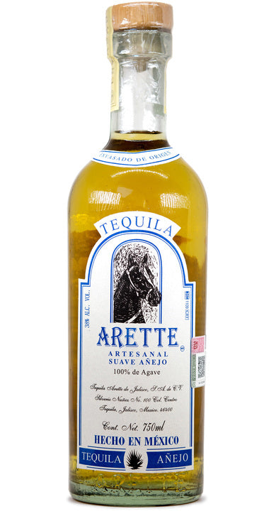 Arette Artesanal Suave Anejo Tequila 750ml