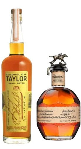 Blanton's Original & Taylor Small Batch Bourbon Whiskey Bundle 750ml 2-Pack