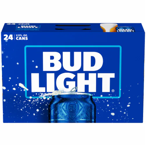Budweiser Bud Light Lager Beer 12-Oz Can 24-Pack