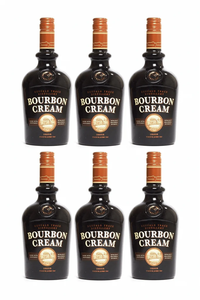 Buffalo Trace Bourbon Cream Liqueur 750ml Bundle 6-Pack