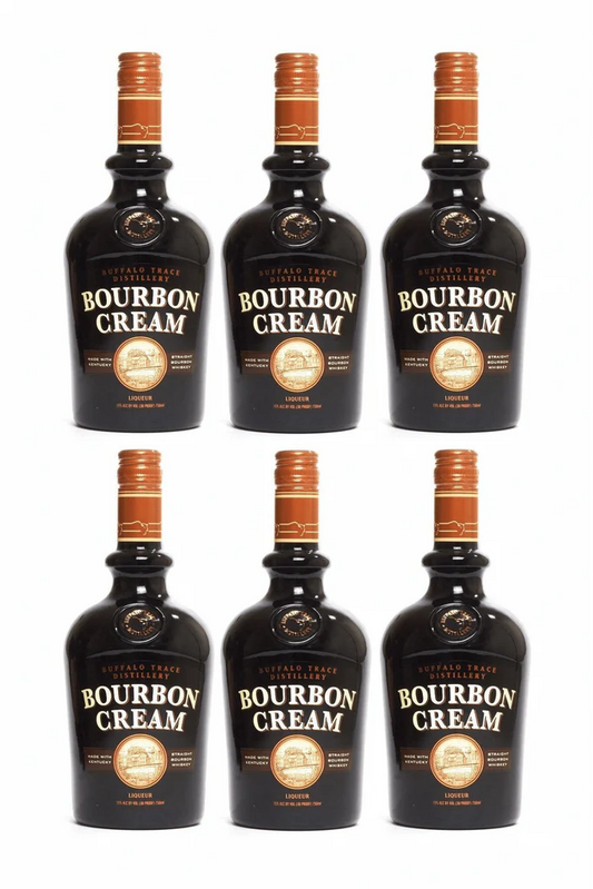 Buffalo Trace Bourbon Cream Liqueur 750ml Bundle 6-Pack