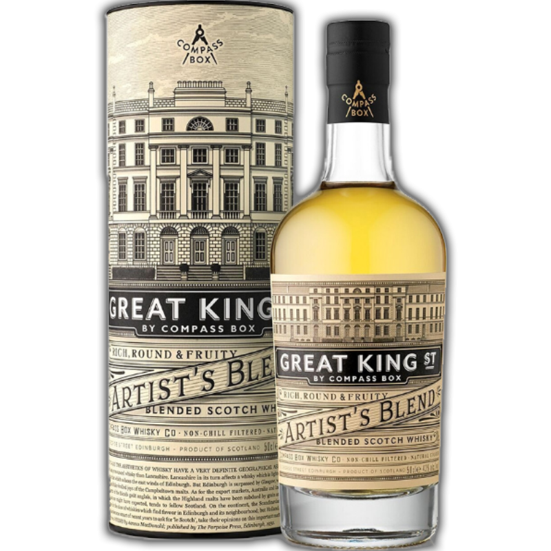 Compass Box Great King St Artist's Blend Blended Scotch Whisky 750ml