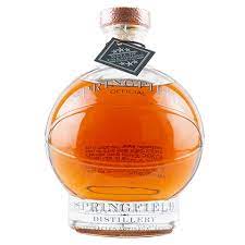 Cooperstown Springfield Basketball Decanter Bourbon Whiskey 750ml