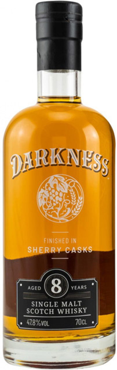 Darkness 8 Year Old Single Malt Scotch Whiskey 700ml