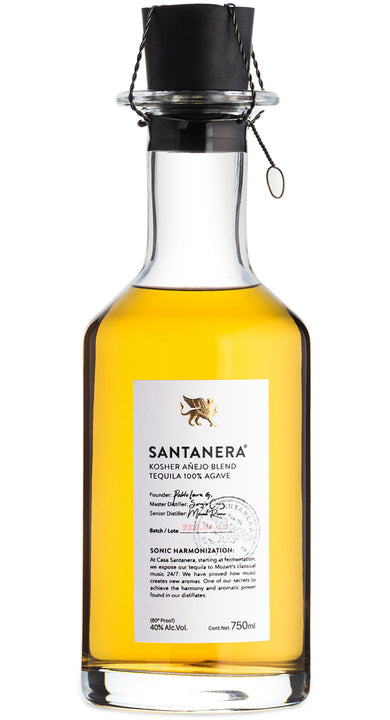 Destileria Santanera Kosher 100% de Agave Anejo Tequila 750ml