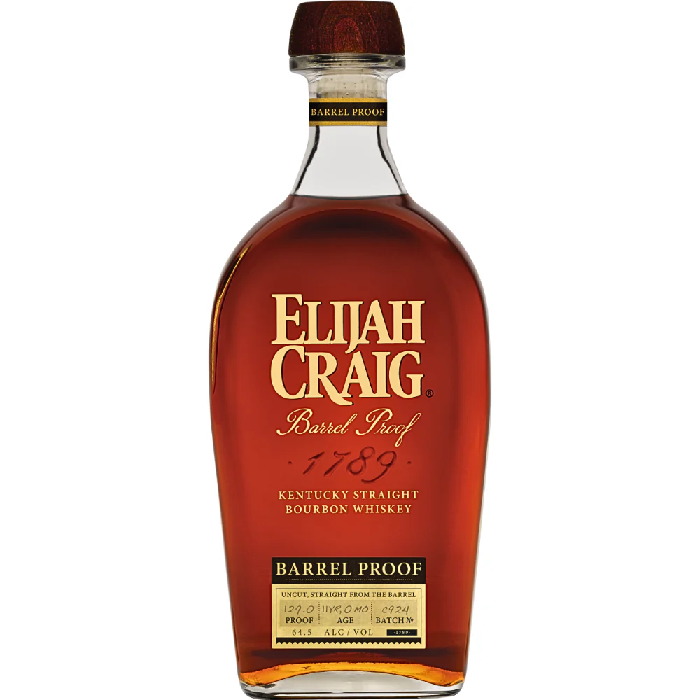 Elijah Craig Batch No. C924 Barrel Proof 12 Year Old Kentucky Straight Bourbon Whiskey 750ml