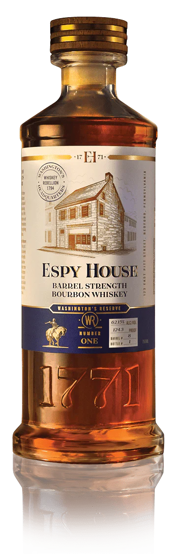 Espy House Washington's Reserve Number One Barrel Strength Bourbon Whiskey 750ml