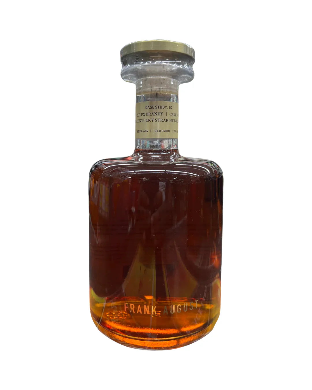 Frank August Case Study: 02 XO PX Brandy Cask Finished Small Batch Kentucky Straight Bourbon Whiskey 101 Proof 750ml
