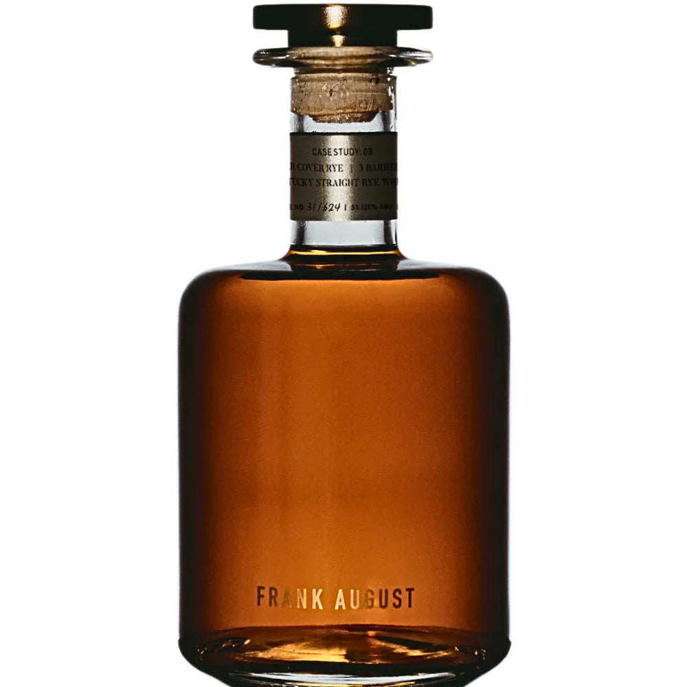Frank August Case Study 03 Winter Cover Rye 3 Barrel Batch Kentucky Straight Rye Whiskey 750ml