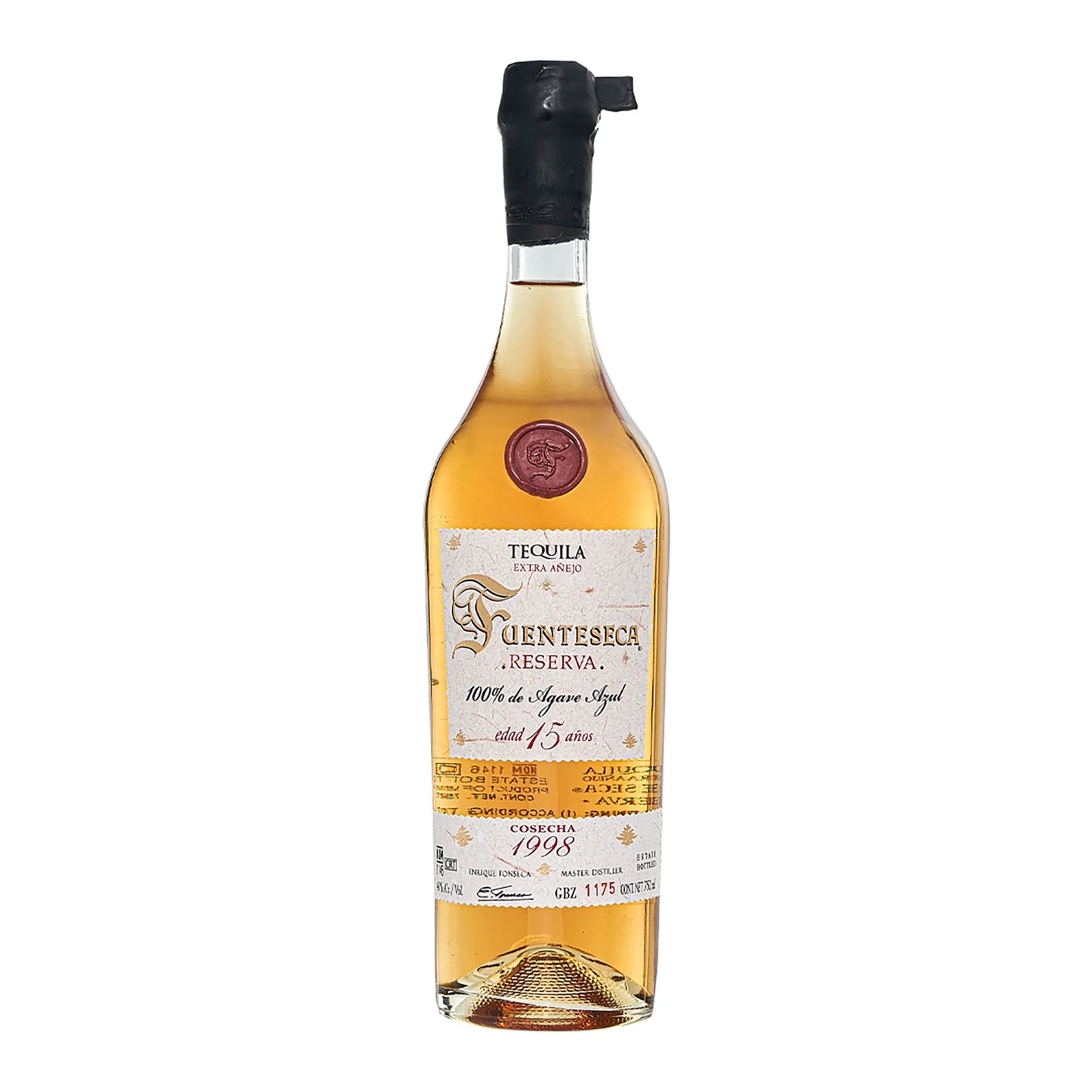 Fuenteseca Reserva 15 Year Old Extra Anejo Tequila 750ml
