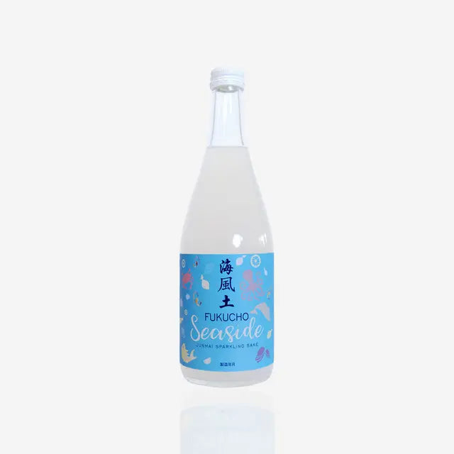 Fukucho Seaside Sea Food Junmai Sparkling Sake 500ml