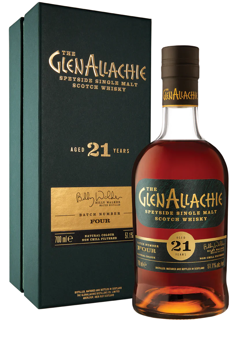 GlenAllachie 21 Year Old Batch 4 Single Malt Scotch Whisky 700ml