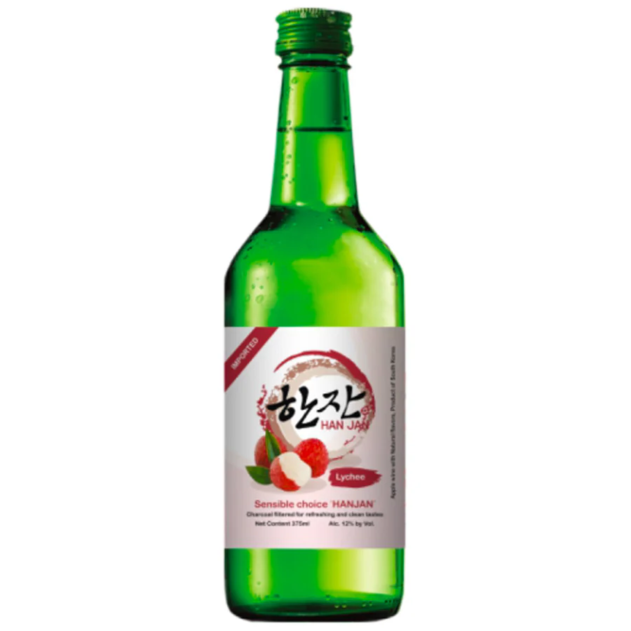 Han Jan Lychee Soju 375ml