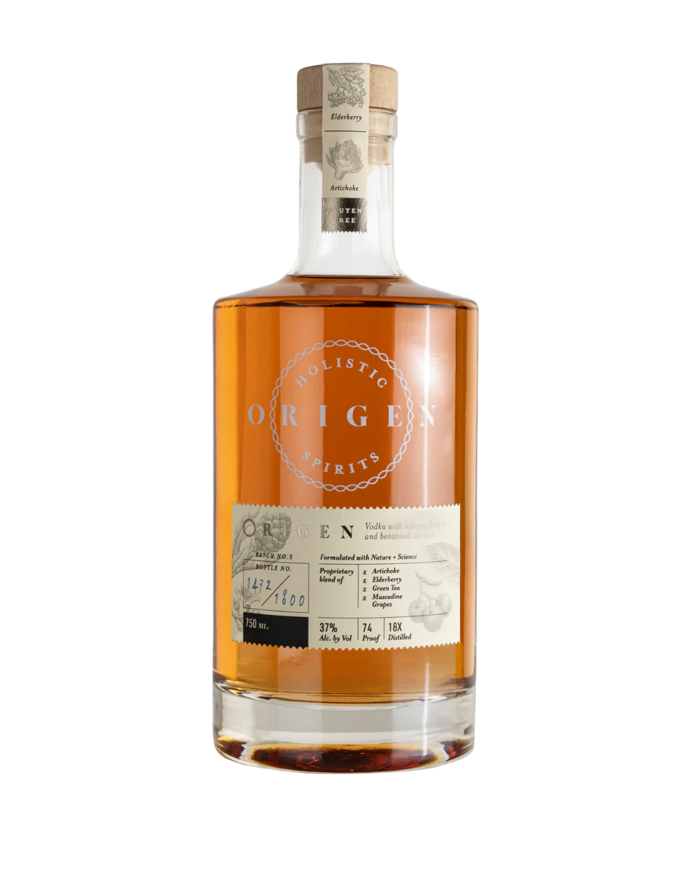 Holistic Spirits Co. Origen Vodka 750ml