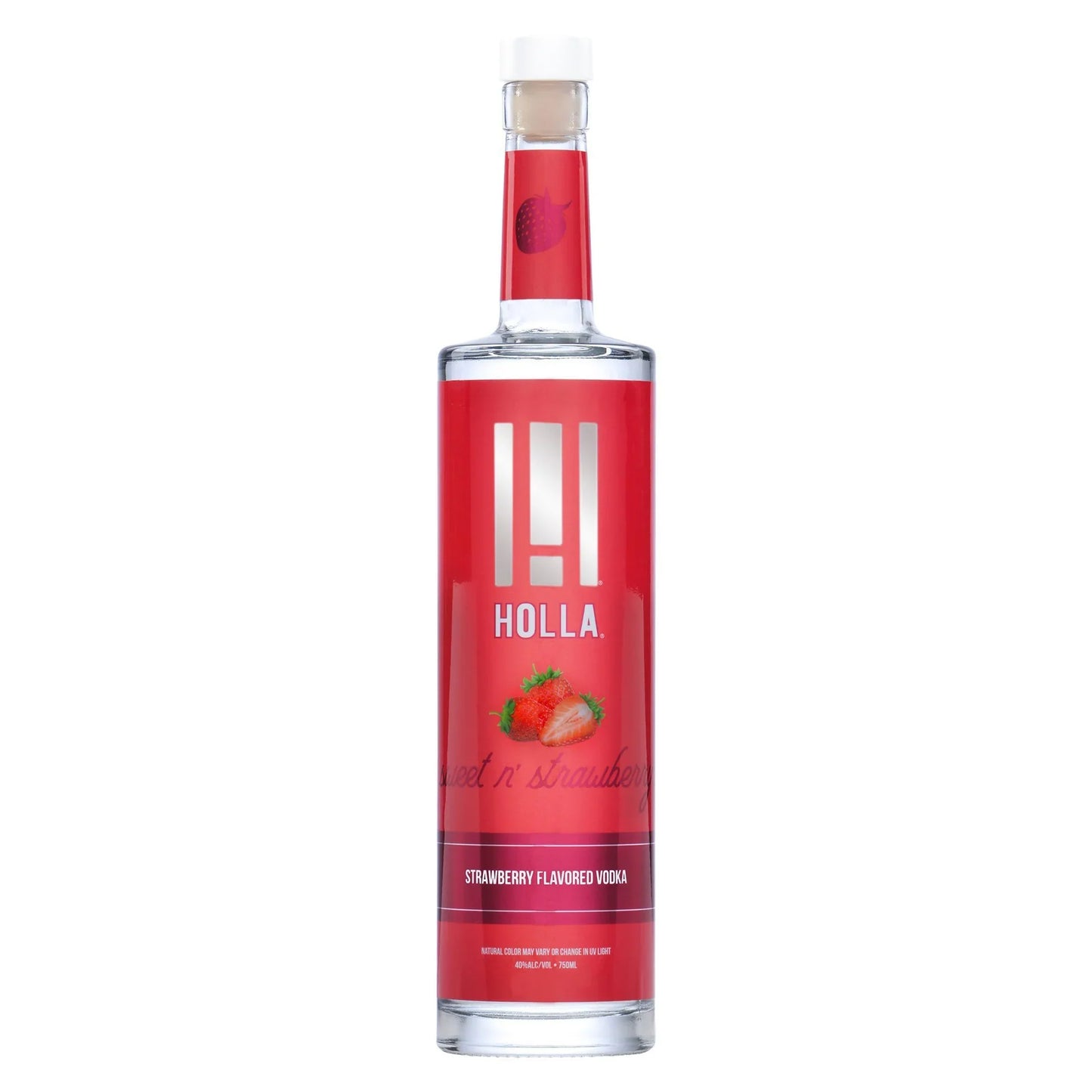 Holla Vodka Sweet N' Strawberry Vodka 750ml