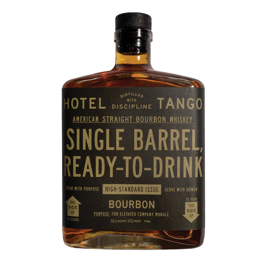 Hotel Tango 2 Year Old Single Barrel Ready-To-Drink American Straight Bourbon Whiskey 750ml