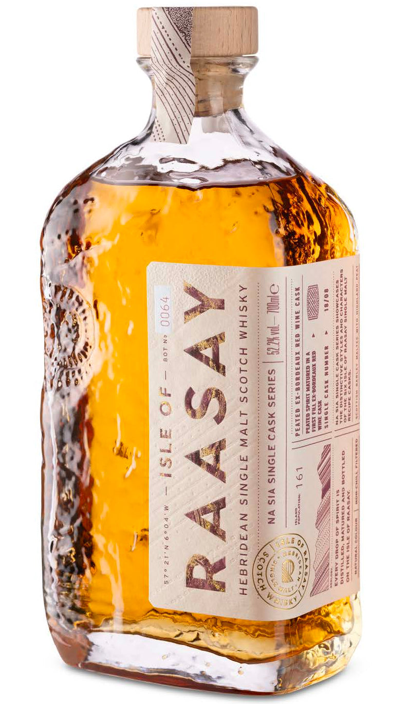 Isle of Raasay Peated Ex Bordeaux Cask 20-234 Single Malt Scotch Whisky 700ml