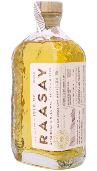 Isle of Raasay Single Cask Series #19-921 Na Sia Unpeated Ex-Rye Hebridean Single Malt Scotch Whisky 700ml