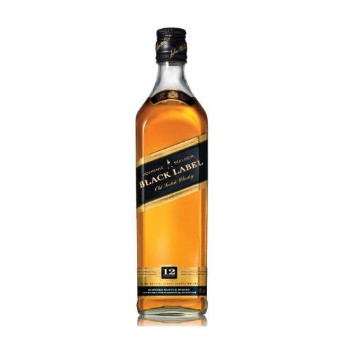 Johnnie Walker Black Label 12 Year Old Blended Scotch Whisky 750ml