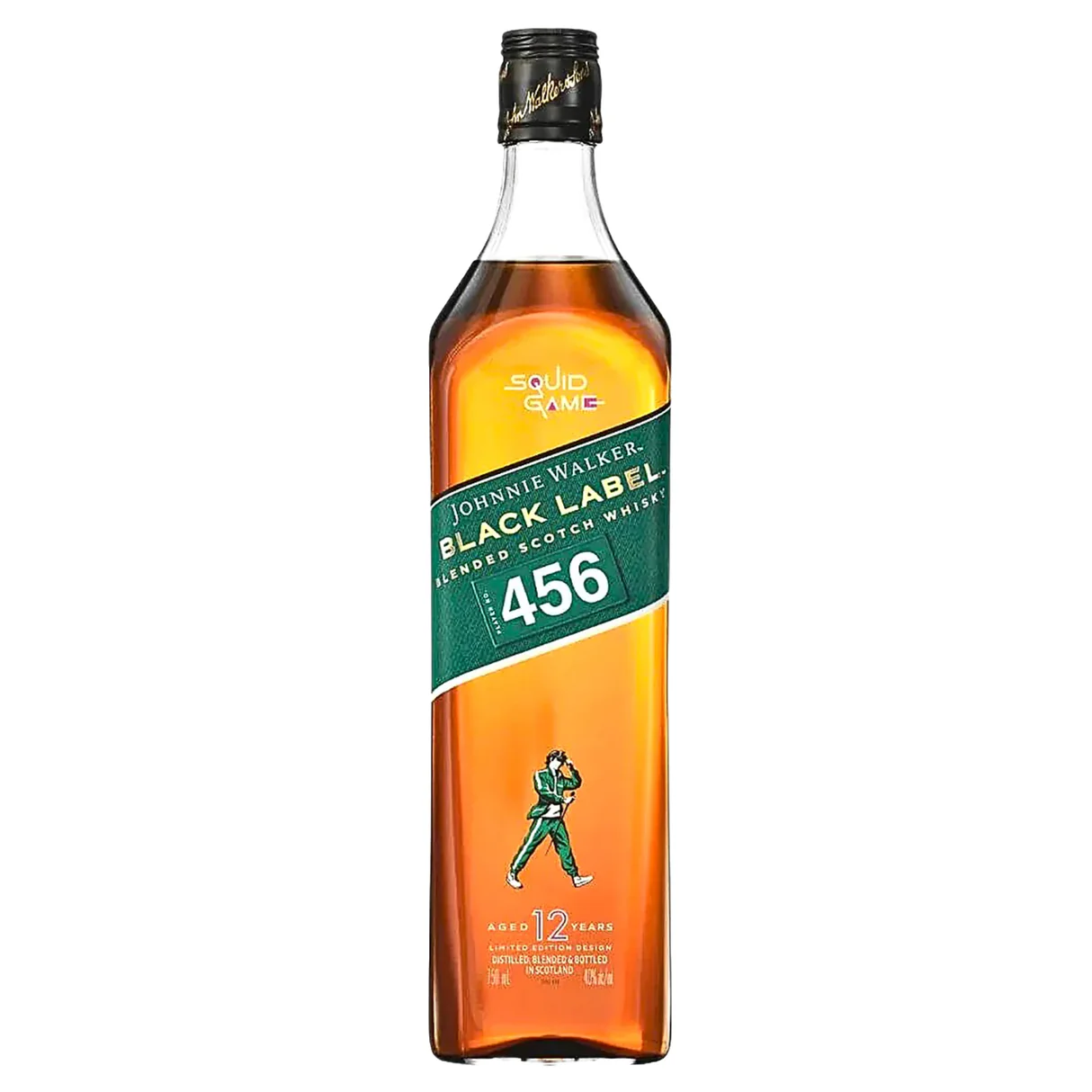 Johnnie Walker Black Label Squid Game Edition 12 Year Old Blended Scotch Whisky 750ml