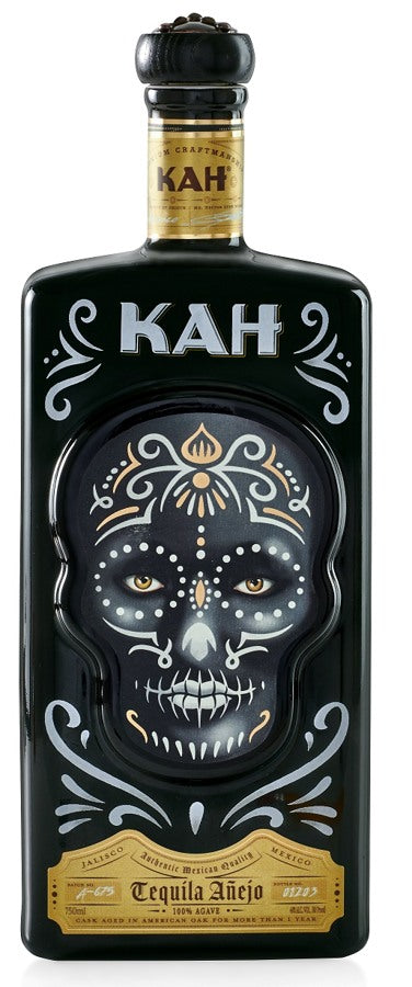 Kah Ceramic Anejo Tequila 750ml
