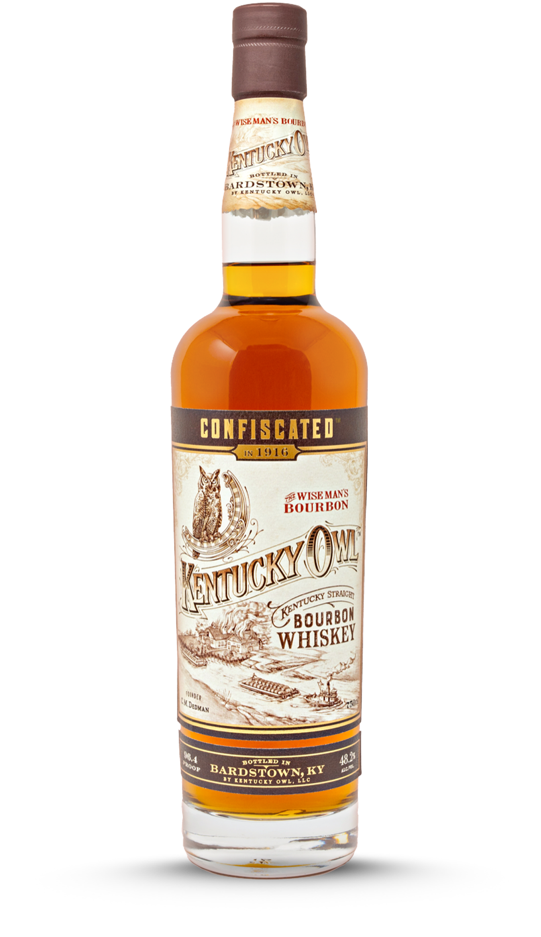Kentucky Owl Confiscated Straight Bourbon Whiskey 750ml