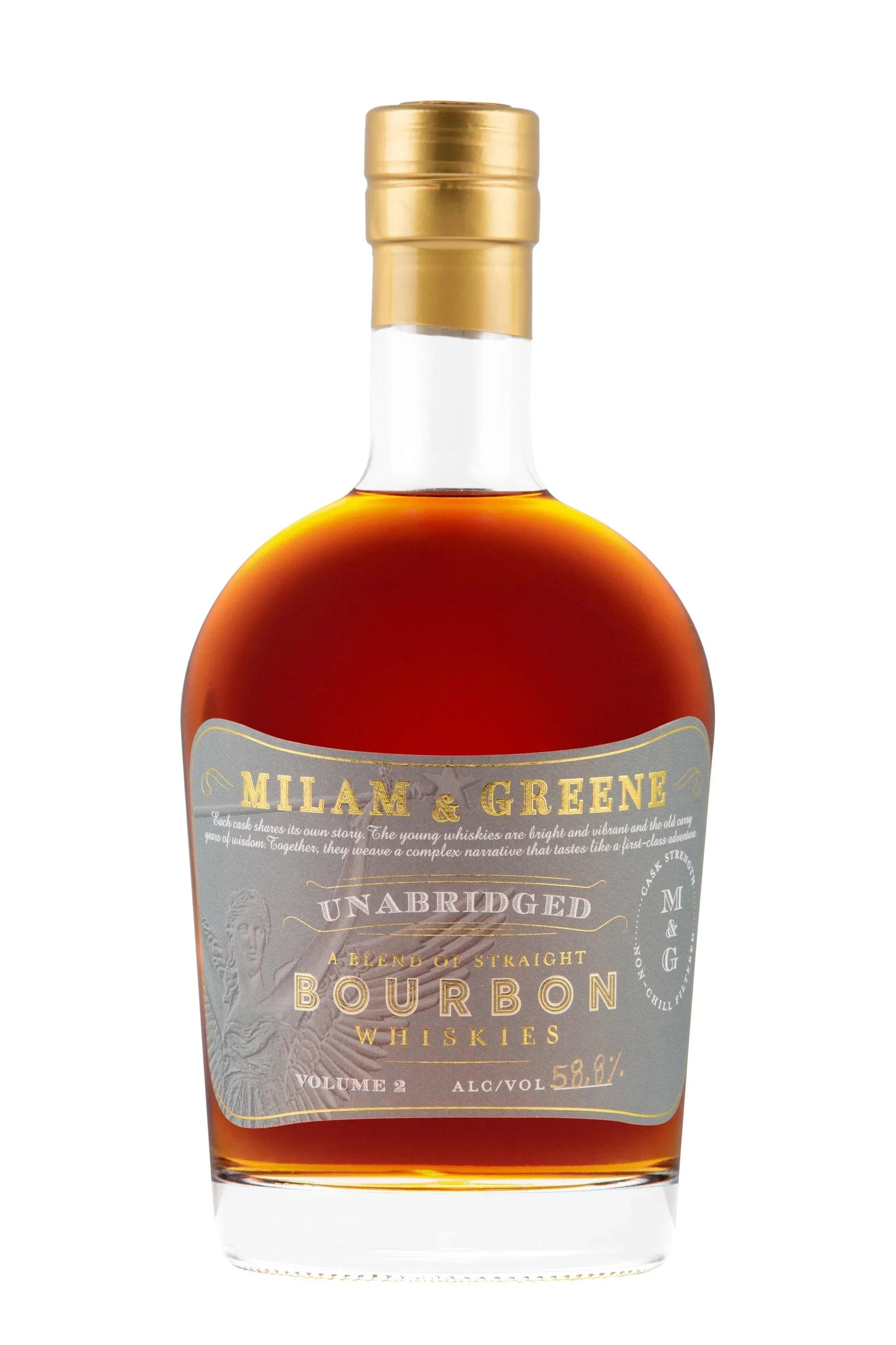 Milam & Greene Unabridged Vol 2 Cask Strength Non Chill-Filtered A Blend Of Straight Bourbon Whiskies