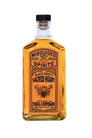 Misguided Spirits Black Dove's Sacred Heart Reposado Tequila 100% de Agave Azul 1Lt
