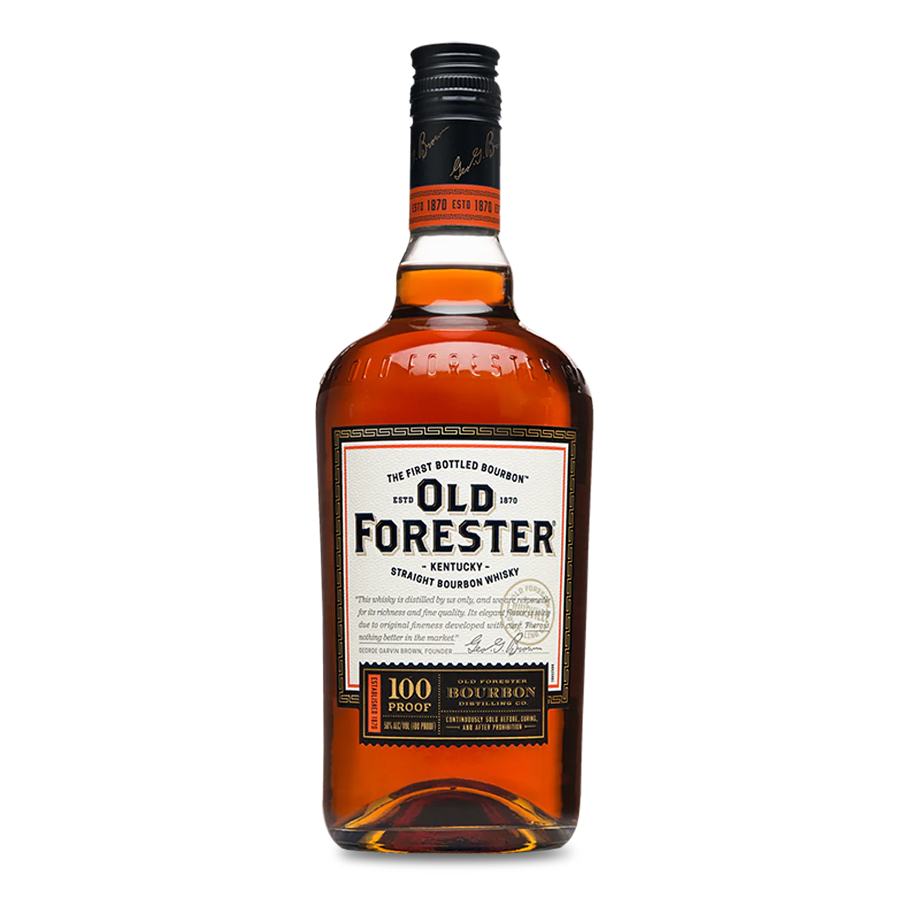 Old Forester Signature Kentucky Straight Bourbon Whiskey 750ml