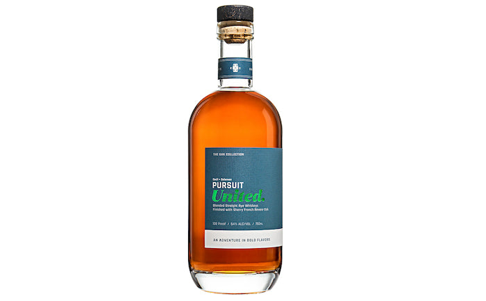 Pursuit The Oak Collection United Sherry French Reserve Oak Finish Blended Straight Rye Whiskey 750ml
