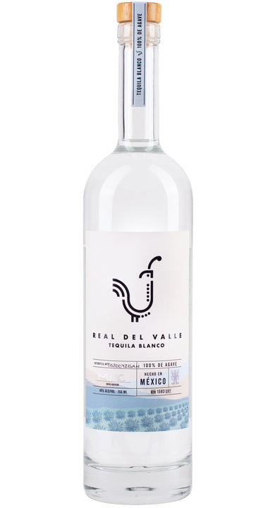 Real del Valle Blanco Tequila 750ml