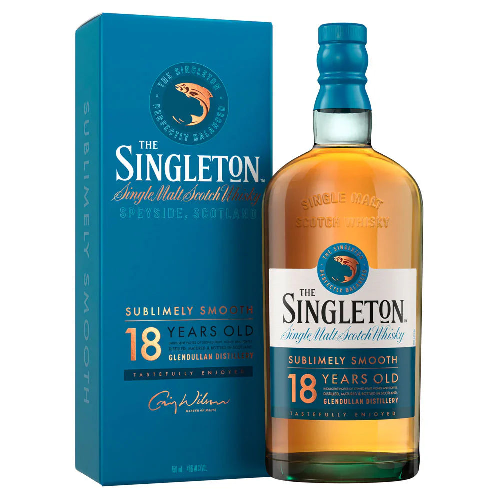 Singleton of Glendullan 18 Year Old Single Malt Scotch Whisky 750ml