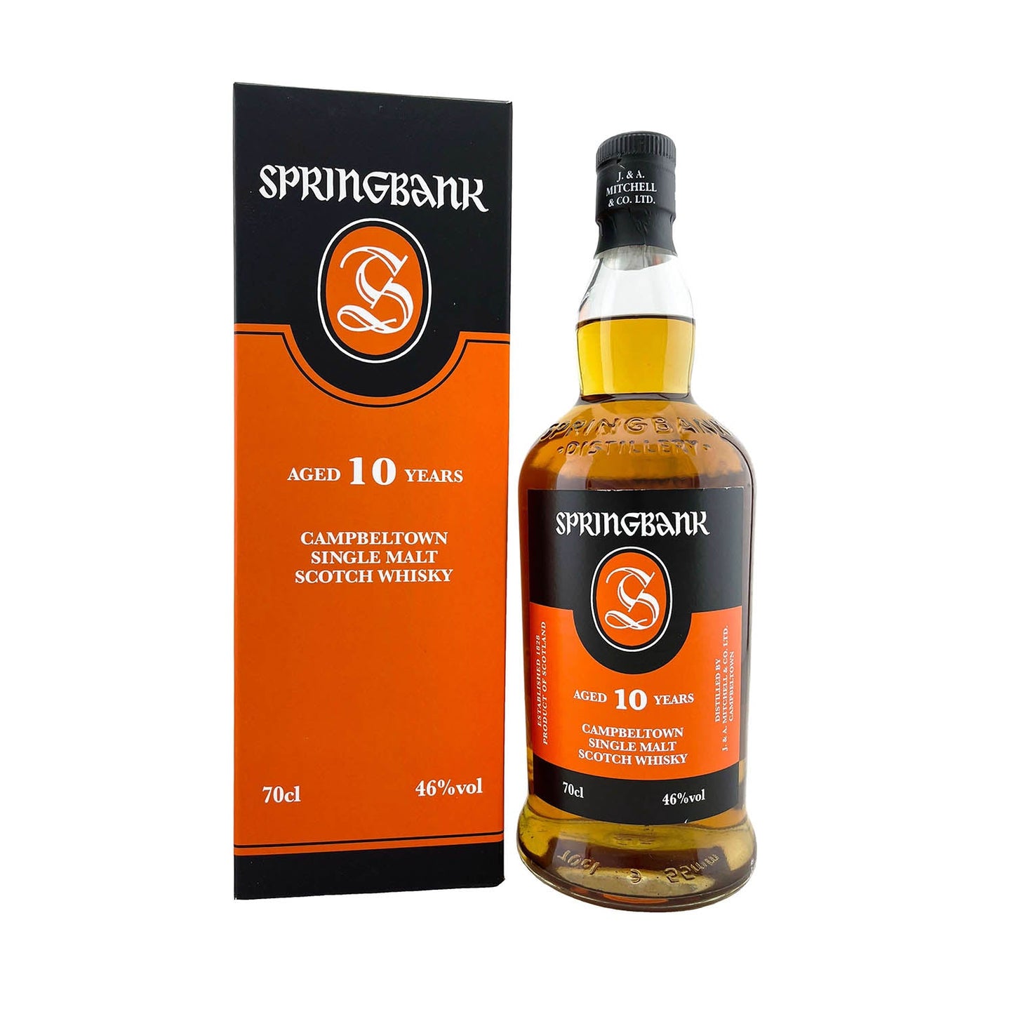Springbank 10 Year Old Single Malt Scotch Whisky 700ml