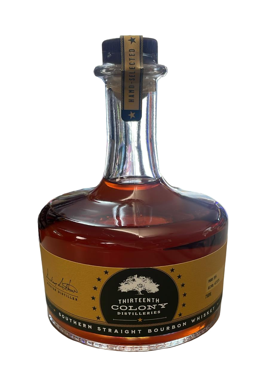 Thirteenth Colony Distilleries Hand Selected Bourbon Whiskey 750ml