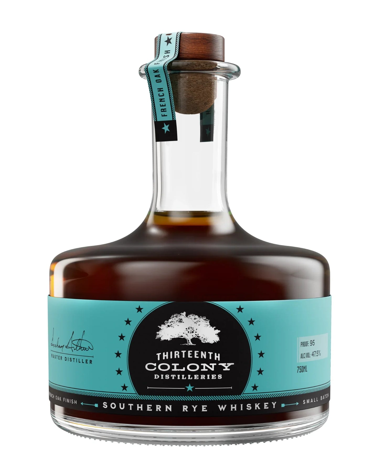 Thirteenth Colony Distilleries Small Batch Southern Rye Whiskey 750ml