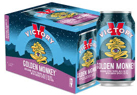 Victory Brewing Golden Monkey Ale Beer 12-Oz Can 6-Pack