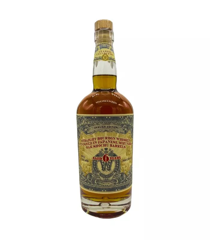 World Whiskey Society 6 Year Old Japanese Mizunara Shochu Cask Finished Straight Bourbon Whiskey 750ml