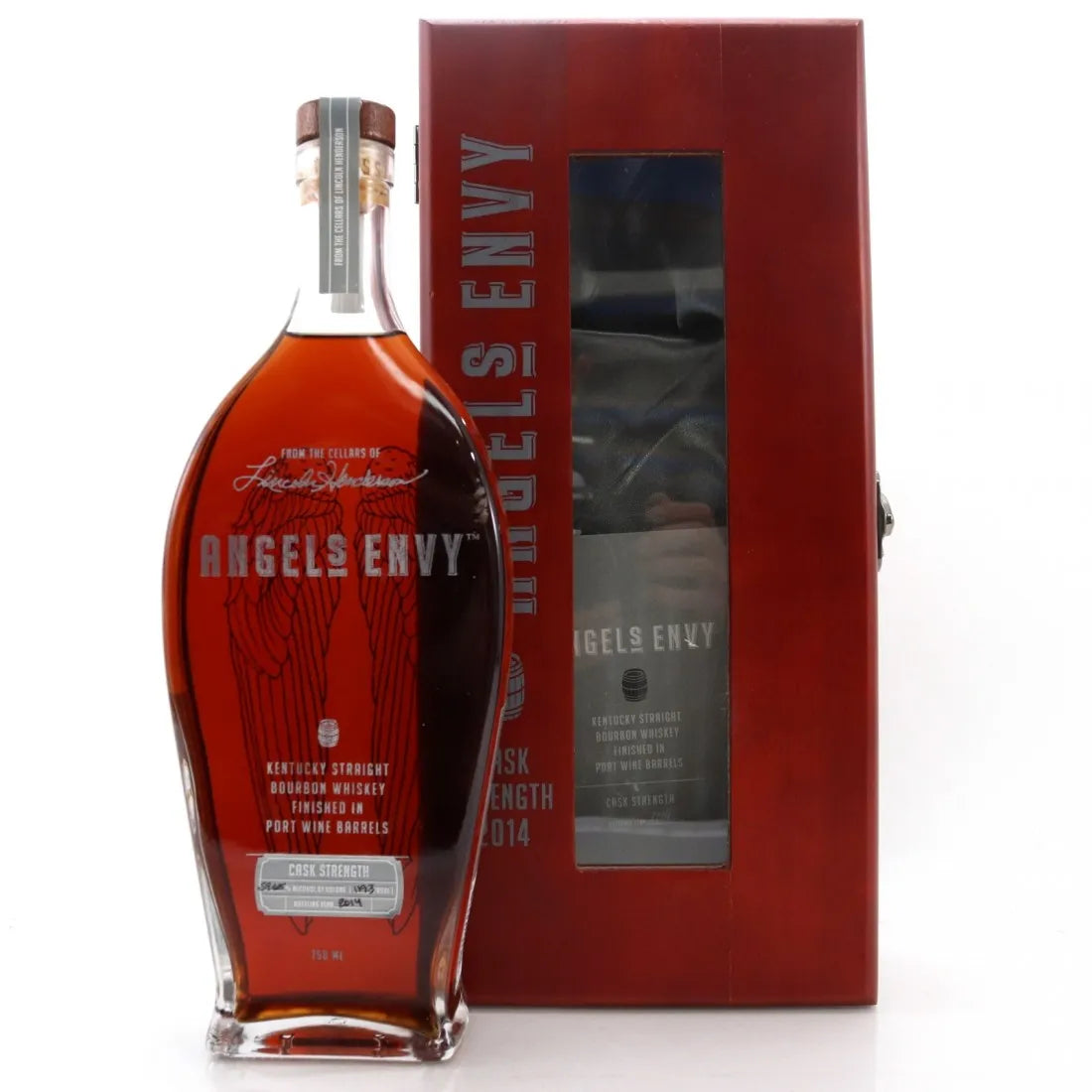 2014 Angel's Envy Cask Strength Port Wine Barrel Finish Kentucky Straight Bourbon Whiskey 750ml
