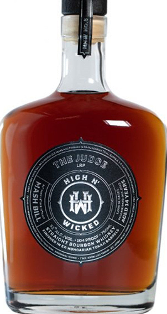 High N Wicked The Judge 14 Year Old Kentucky Straight Rye Whiskey 750ml