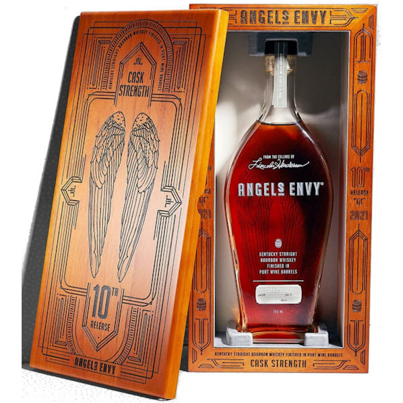 2021 Angel's Envy Cask Strength Port Finished Kentucky Straight Bourbon Whiskey 750ml