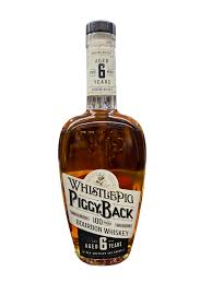 WhistlePig Piggy Back 6 Year Old Straight Bourbon Whiskey 750ml