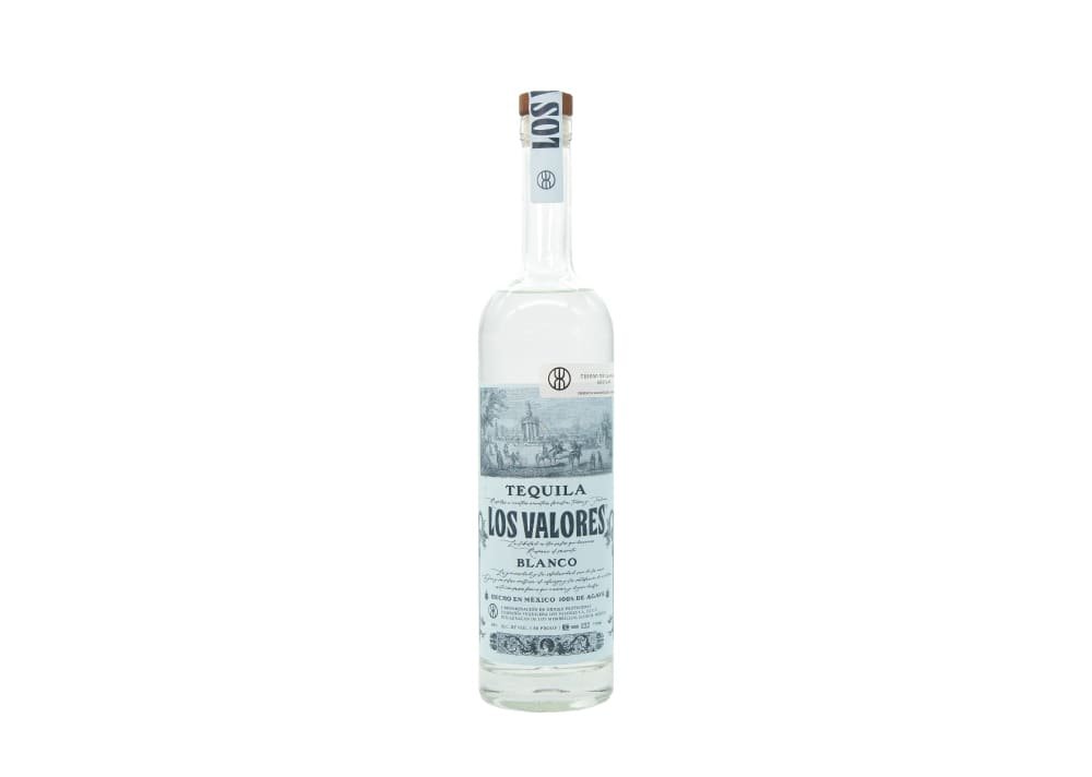 Los Valores Blanco Tequila 750ml
