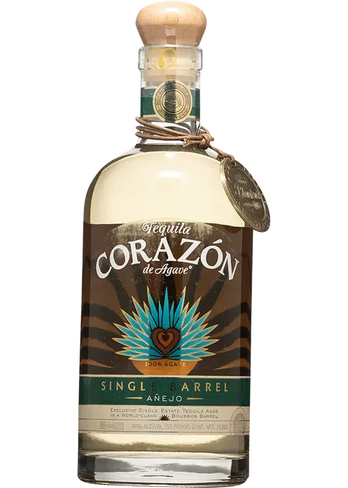 Corazon Aged In Blanton’s Barrel Select Anejo Tequila 750ml