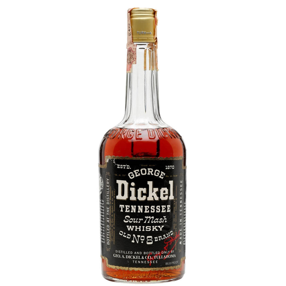George Dickel Old No. 8 Brand Sour Mash Tennessee Whisky 750ml